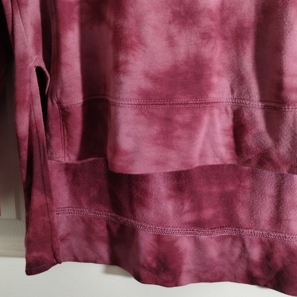 Women's JoyLab Tie-Dye Long Sleeve Sweatshirt Top (A1) - Picture 4 of 9